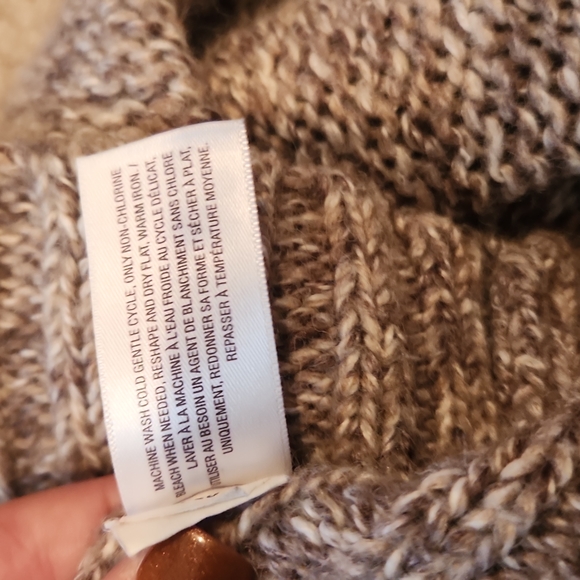 Old Navy Tunic Cowl/Zipper Neck Sweater - Picture 4 of 4